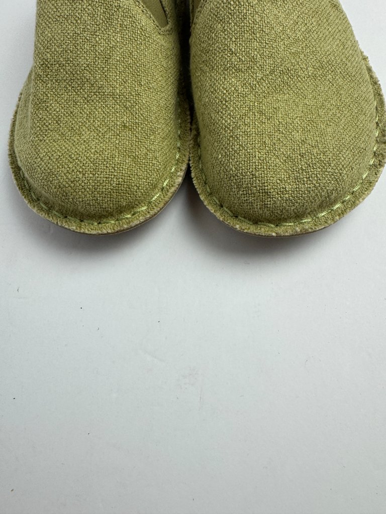 Vibae Zuma Linen Sagebrush Green Handmade Slip - On Sz 7 ( Eu37) — image 4 of 8